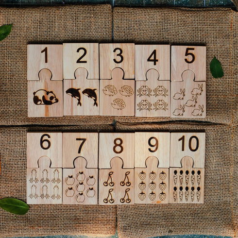 QTOYS - Number Jigsaw